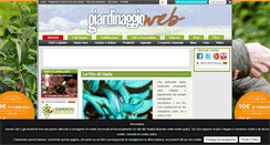 Desktop Screenshot of giardinaggioweb.net